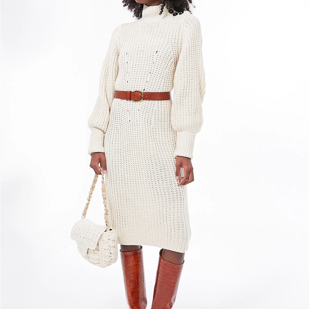 MOON RIVER
Cream Sweater Dress - Picture 4 of 12